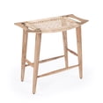 thumbnail image 2 of Butler Specialty Tristan Natural Wood and Rattan Counter Stool in Light Brown, 2 of 8