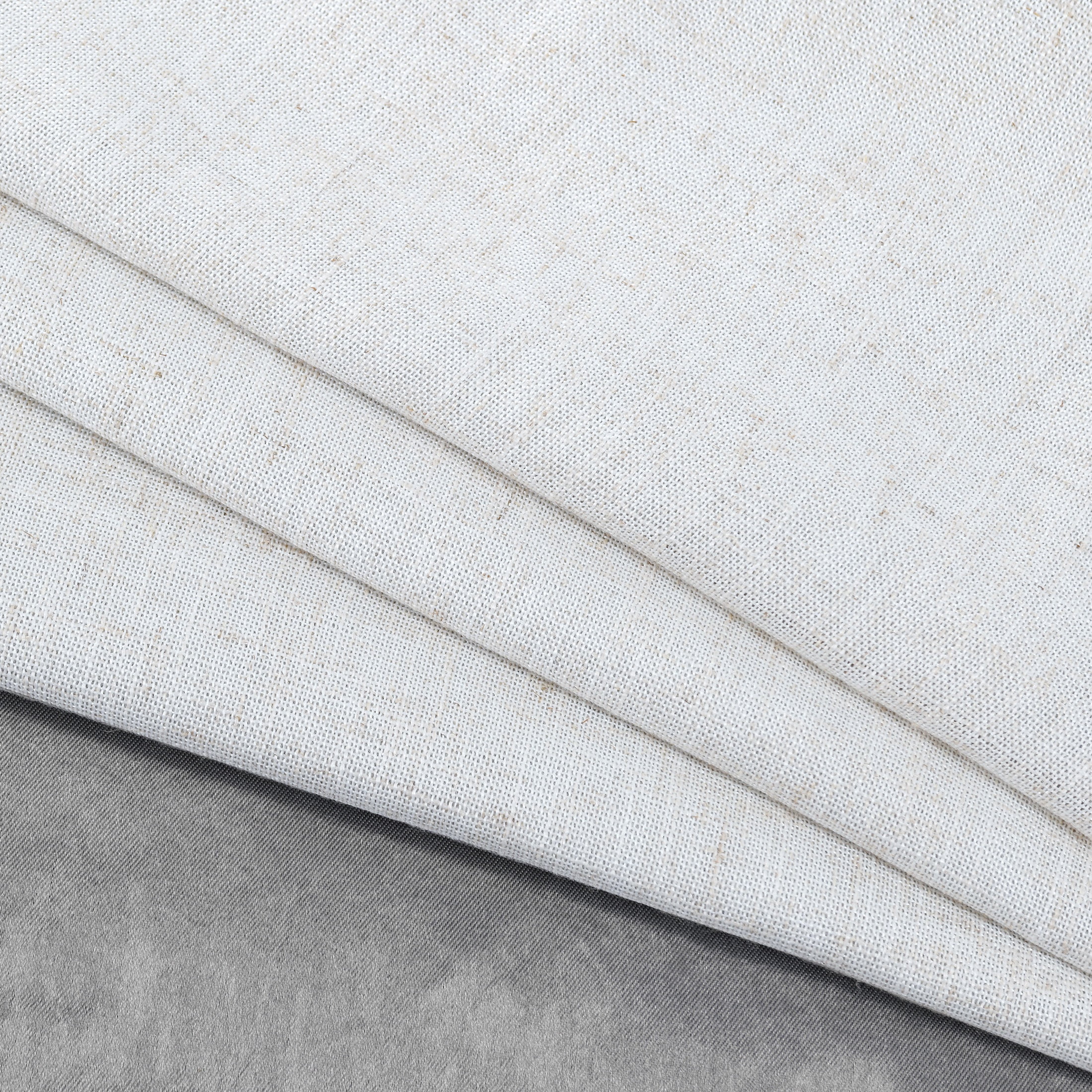 Better Homes & Gardens Linen Blend Curtain, Single Panel, Vanilla Dream, 50" W x 84" L