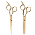 thumbnail image 1 of Ensemble de Ciseaux de Coupe pour Cheveux, Ciseaux Amincissants/texturisants pour Coiffure, Ciseaux pour Cheveux de Salon, 1 of 6