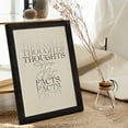 thumbnail image 4 of LOLUIS Thoughts Are Not Facts Poster, Mental Health Poster, Therapist Office Decor, Psychologist Office Prints (Unframed 24"x36"), 4 of 7
