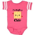 thumbnail image 3 of Inktastic Waffle Pun Im Waffle-y Cute Girls Baby Bodysuit, 3 of 5