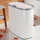 thumbnail image 4 of Cubo de basura con sensor automático, cubo de basura de gran capacidad con tapa para baño, 4 of 9