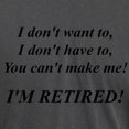 thumbnail image 3 of CafePress - Retire #6 T Shirt - Mens Comfort Colors Shirt, 3 of 5