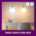 thumbnail image 3 of WiZ LED Smart Bulb A19 Tunable White Filament - 60W Equivalent - 6 Pack, Indoor, 3 of 6