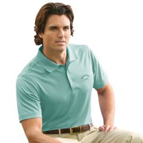 Monterey Club Men's Zone Tech Contrast Golf Polo Shirt #1523