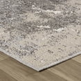 thumbnail image 2 of Rug Branch Abstract Modern Marble Grey Beige Indoor Area Rug - 7x10, 2 of 5