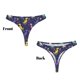 thumbnail image 3 of Balery Colorful Dinosaur Tangas de Algodón para Mujer con Estampado – Ropa Interior Sexy, Transpirable, G-string-4X-Large, 3 of 6
