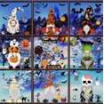 thumbnail image 1 of Huellas Dactilares Sangrientas Para Ventana, Calcomanías De Pared Espeluznantes Para Decoración De Halloween De Casa Embrujada Scienceny HA041952-02, 1 of 6