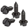 thumbnail image 1 of HSHDLDF License Plate Screws with Rustproof Finish License Plate Screw Kit for Front & Rear License Plate Bolts for Domestic Vehicles Stainless Steel Screws for License Plates (4-P, 1 of 7