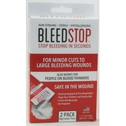 BleedStop Cut & Abrasion Care Powder, 20g Pouches, 2 Pack