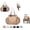 Khaki, variant on Multifunctional Travel Organizer Bag for Ladies Multi-Functional Large-Capacity Tote Backpack for Travel Daily Use