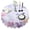 White-4, variant on 60 Inch Round Lace Tablecloth Water Resistant Washable, Monarch Butterfly Aesthetic