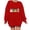 Red(New), variant on PNTUTB Women Casual Crewneck Long Sleeve Hoodless Sweatshirts Cute Print Tops Fall Winter Fashion Clothing