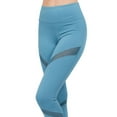 thumbnail image 3 of Women's Mesh-Panel Active Leggings with Zipper Pocket, 3 of 4