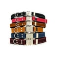 thumbnail image 6 of Affordable European Luxury Soft Leather Quick Release Buckle Dog Collar Made in USA, 6 of 11