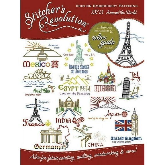 Aunt Martha's SR13 Stitcher's Revolution Around the World