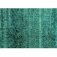 thumbnail image 1 of Ahgly Company Machine Washable Indoor Rectangle Abstract Turquoise Blue Modern Area Rugs, 5' x 8', 1 of 4