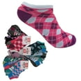 thumbnail image 1 of 21 Paires Chaussettes Basses à la Cheville pour Femmes Ecko Rouges à Imprimé Amusant Assorties, 1 of 4