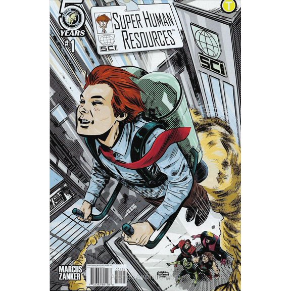 Super Human Resources (Action Lab) #1B VF ; Action Lab Comic Book