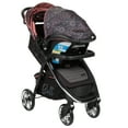 thumbnail image 5 of Monbebe Bolt Travel System Stroller and Infant Car Seat - Batik Pink, 5 of 19