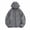 Dark Gray, variant on Mens Outdoor Jackets with Hood Sun Protection Quick Dry Coats Breathable Long Sleeve Tops Hiking Outerwear Black L