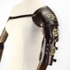 thumbnail image 1 of Medieval Steampunk Spaulder Roman Gladiator Shoulder Armor Vintage Leather Pauldrons Cosplay Warrior Larp Costume For Men, 1 of 5