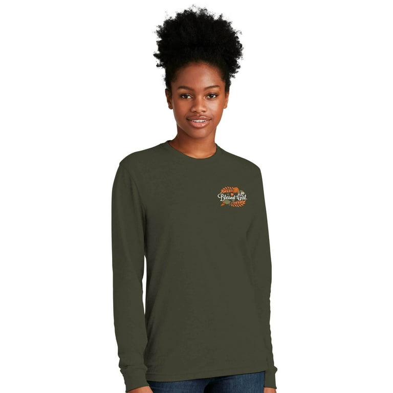 Blessed girl long sales sleeve shirts