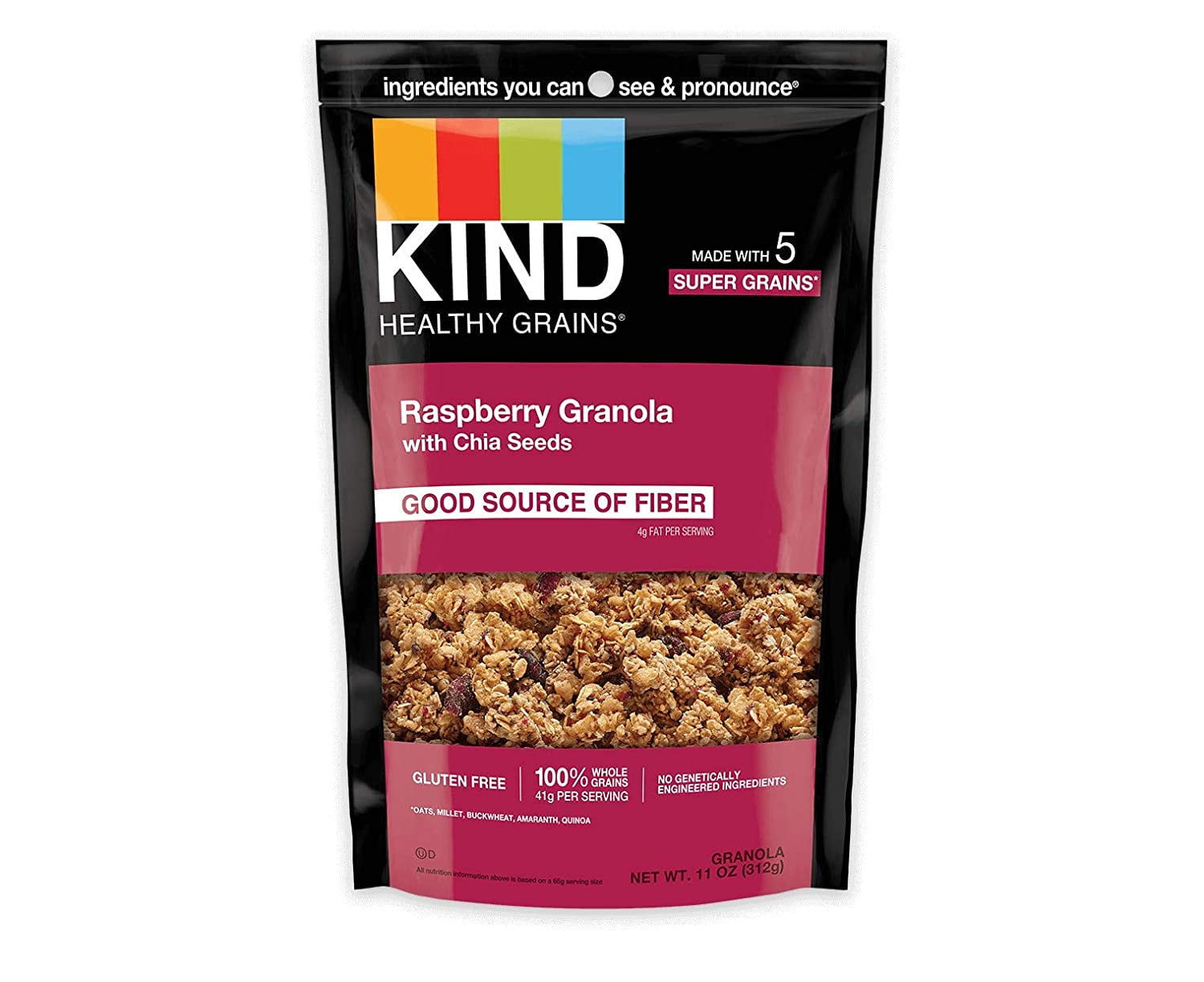 Kind Raspberry Granola with Chia Seeds 11 oz