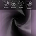 thumbnail image 5 of Purple Black Ombre Cloth Napkins, Modern Gradient Abstract Art Washable and Reusable Dinner Napkins Set of 6, Table Napkin for Kitchen Party Birthday Wedding Hotel Housewarming 20"x20", 5 of 8