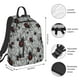 thumbnail image 2 of Disketp Spiders Mochila Ligera e Impermeable, Mochila de Día Resistente para Viajes, Senderismo y Uso Diario para Hombre y Mujer, 2 of 7