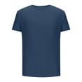 thumbnail image 4 of Men Short Sleeve Casual Shirt with Pocket Mens T-Shirts V Neck Cotton Summer Tee for Men Shirts for Men Graphic Tees Funny my orders placed, 4 of 5