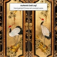 thumbnail image 5 of Red Lantern Gold Lacquer Cabinet - Cranes, 5 of 7