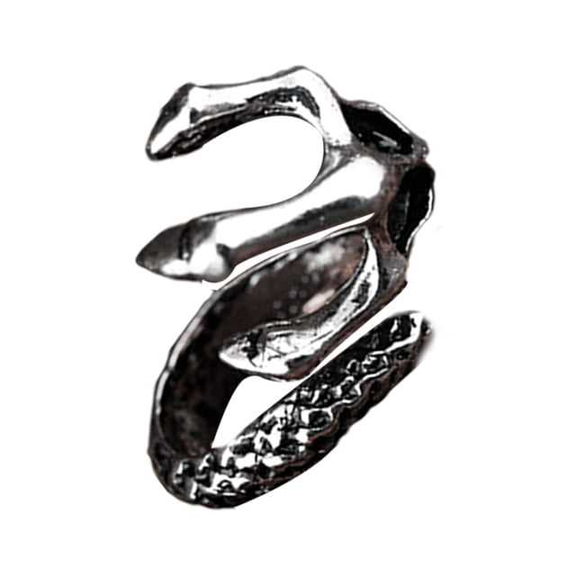 Guardurnaity Anillos de cola Vintage regalo personalidad en forma de garra anillo de dedo índice ajustable estilo Punk joyería Popular para hombres Ropa, zapatos y accesorios Miscelánea Guardurnaity AP011100-00B