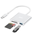 thumbnail image 1 of Lector de Tarjetas SD Acer USB C 3 en 1 con Doble Ranura y USB 3.0, 1 of 9