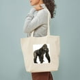 thumbnail image 3 of CafePress - Gorilla Tote Bag - Unisex Canvas Tote Bag, Beige, 1-Piece, 3 of 7