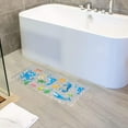 thumbnail image 4 of Cartoon Kids Bath Mat - Non Slip Bathtub Mat 35x16 Inch XL Large Size Tub Mats Anti Slip Shower Mats for Bathroom Floor (Octopus), 4 of 8