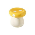 thumbnail image 2 of Mushrooms Ceramic Toothpick Holders Cottons Swab Jar Home Living Room Floss Box Desktop Storage Bottle, 2 of 8