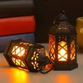 thumbnail image 1 of Xihbxyly Farol de Granero con Asa Portátil, Luz Led Blanca Cálida, Lámpara de Aceite Decorativa Única, Decoración para El Hogar y Festivales, Temática de Halloween y Navidad, Vidrio de Plástico Liger, 1 of 6
