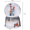 thumbnail image 4 of Snow Globe Musical Novelty Night Light Musical Snow Globe Music Box Desktop Ornament, 4 of 7