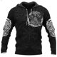thumbnail image 1 of Xishao Sudadera con Capucha para Hombre, Ropa con Estampado 3D De Lobo Y Dragón, Jersey con Cremallera, Chaqueta Informal Rosa XL Rosa XL Xishao ropa, 1 of 2