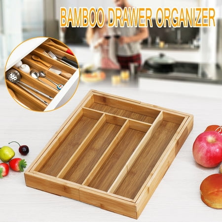 Kitchen Drawer Organizer Expandable Utensil Organizer Cutlery