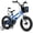 Blue, variant on Glerc Rover Kids Bike 14 Inch Boys Bike for 3-5 Years Old Children, Kids Bicycle with Water Bottle & Basket & Training Wheels, Blue