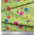 thumbnail image 3 of Soimoi polyester Crepe Fabric Artistic Flower Print Fabric by the Yard 52 Inch Wide, 3 of 3