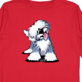 thumbnail image 4 of Inktastic Old English Sheepdog Boys or Girls Long Sleeve Toddler T-Shirt, 4 of 5