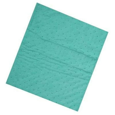 

Zep Extra Large Rapid Sorb Pads 229401 (Case of 100) 15 x 19 Universal Absorbent Pad for Professionals Absorbs Water or Oil-Based Liquids