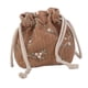 thumbnail image 2 of Bolso de hombro para mujer, hecho a mano, elegante, sencillo, para playa, de verano, bandolera con cordón marrón, 2 of 8