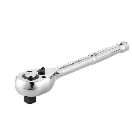 Worgeous 72 Teeth Adjustable Ratchet Wrench Practical Wrench Man 19.5X3CM Silver