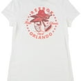 thumbnail image 2 of Reebok Womens Keep It Classic Orlando Graphic T-Shirt, White, Small, 2 of 2