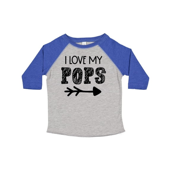 Inktastic I Love My Pops with Arrow Boys or Girls Toddler T-Shirt
