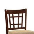 thumbnail image 3 of Simple Classic Woden Dining High Chairs Cushions Seats Wooden Set of 6 Chairs Brown Finish Dining Room Furniture, 3 of 8